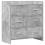 VidaXL vidaXL Sideboard Concrete Grey 75 x 33 x 80 cm Engineered Wood 1