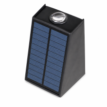 Solar Outdoor Wall Light 2 LED, Warm Yellow Light, 2 Modes, Waterproof Garden Up Down Light