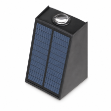 Solar Outdoor LED Wall Light, 2 LEDs with Selectable Colour Light, Up and Down Lighting for Garden