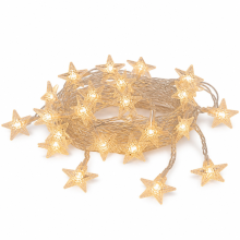 Warm White Star LED String Lights, 100 m 800 LEDs, Plug-In, 8 Lighting Modes, Outdoor Christmas Decoration