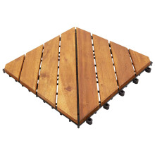 vidaXL Terrassenfliese 20 Stk. Braun 30 x 30 cm Akazien-Hartholz