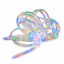 Solar LED Rope Light White Waterproof with Remote Control, 300 LEDs, Outdoor Garden Decoration