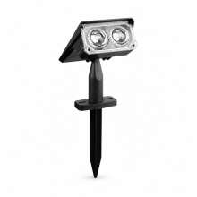Solar Garden Stake Light, 2 Colour LEDs, Waterproof Outdoor Landscape Lighting