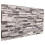 VidaXL vidaXL Wall Panels 10 pcs Dark Grey and Light Grey 100 x 50 cm 1
