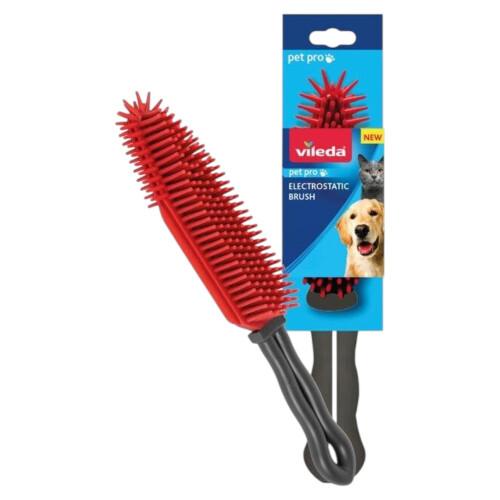 Vileda Vileda Pet Pro Electrostatic Pet Hair Remover Brush 1