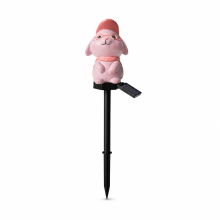 Solar LED Garden Stake Light, Resin Dog Figure, Waterproof Lawn and Patio Landscape Decoration