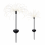 Solar Firework Garden Stake Light, 200 White LEDs, 2 Modes, Rain-Resistant Outdoor Decorative Light 1