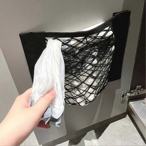 Elastic trunk net for car rear cargo storage universal fit 2