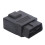 OBD2 Plug Adapter Male to Female 16Pin ABS Plastic Code Reader Fault Check Connector 2