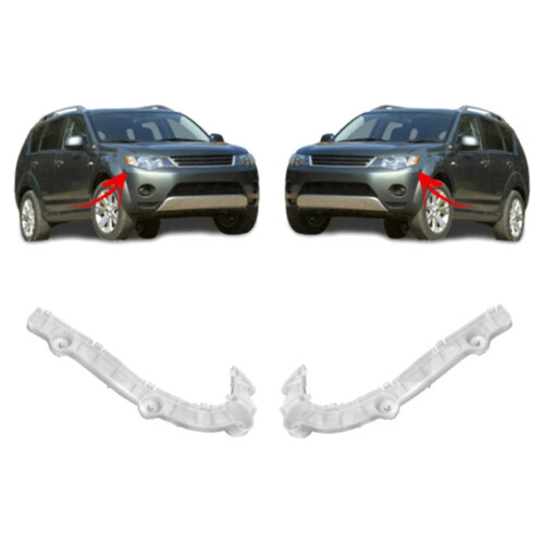 Outlander front bumper upper bracket left right 2