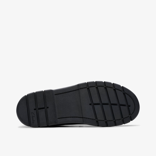 Clarks Branch Low Youth Black Leather 2
