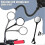 rear view mirror for bike handlebar HD glass 5