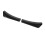 Front Bumper Lip Splitter 2Pcs High Temperature Resistant Glossy Black Left Right Protector 4