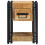 VidaXL vidaXL Bedside Cabinet Brown 30 x 30 x 40 cm Solid Mango Wood 5