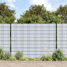 vidaXL Fence Privacy Tape Light Grey