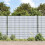 VidaXL vidaXL Fence Privacy Tape Light Grey 1