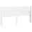 VidaXL vidaXL Headboard High Gloss White Engineered Wood 3