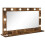VidaXL vidaXL Vanity Mirror Rectangular Smoked Oak 80 x 45 x 18 cm 5