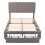 Living And Home Double Upholstered Bed Frame with 2 Drawers 4