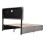 Living And Home Double Upholstered Bed Frame with 2 Drawers 5