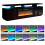 Living And Home Recessed Electric Fireplace TV Stand with Remote Control 4