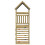 VidaXL vidaXL Play Tower Brown 52.5 x 85 x 265 cm Solid Impregnated Wood 3