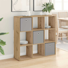 vidaXL Sideboard with Drawer Artisan Oak 102 x 31 x 99.5 cm