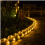 Solar LED Rope Light White, Waterproof Outdoor Garden Decorative String Light, 100 LEDs 5