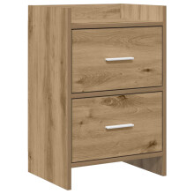 vidaXL Bedside Tables Artisan Oak 40 x 30 x 60 cm Engineered Wood