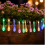 USB LED String Lights with Multicolour Crystal Drop Pendants, 80 LEDs, Outdoor Decoration 2