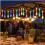 USB LED String Lights with Multicolour Crystal Drop Pendants, 80 LEDs, Outdoor Decoration 5