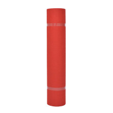 vidaXL Carpet Plain Red 1 x 12 m Fabric