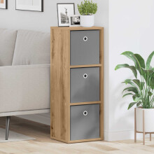 vidaXL Sideboard with Drawer Artisan Oak 30.5 x 27 x 84.5 cm