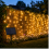 Solar LED String Lights with Remote Control, 200 Cool White LEDs, 8 Modes, Outdoor Christmas Decoration 2