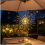 Firework Hanging LED Decorative Light, 60 Warm White LEDs, Copper Wire, Remote Control, Waterproof Battery Box 3