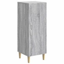vidaXL Sideboard Grey Sonoma 33 x 34.5 x 90 cm Engineered Wood