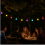 Solar Multicolor LED Globe String Lights for Outdoor, 40 G50 Bulbs, Remote Control, 8 Modes, Connectable, Camping and Parties 3