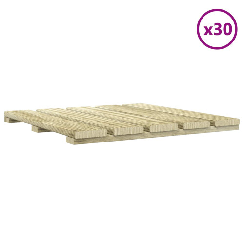 VidaXL vidaXL Terrassenfliese 30 Stk. Grün 50 x 50 cm 1