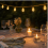 Solar String Lights with 40 Round Bulbs, Warm White, 8 Modes, USB Rechargeable, Remote Control, Waterproof Outdoor 4