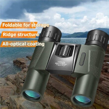 10x25 Compact Outdoor High-Magnification HD Binoculars Portable for Concerts and Low-Light Night Vision