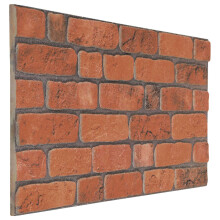 vidaXL Wall Panels 10 pcs Terracotta 100 x 50 cm EPS Foam