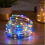 Multicolor LED Fairy String Lights, Copper Wire, 300 LEDs, Remote Control, 8 Modes, Waterproof Battery Box 2