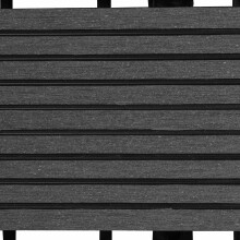 vidaXL Terrassenfliese 22 stk. Grau 30 x 30 cm WPC