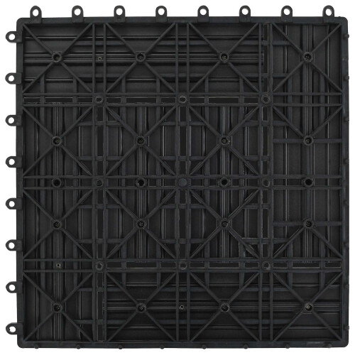 VidaXL vidaXL Terrassenfliese 22 stk. Grau 30 x 30 cm WPC 2