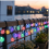Multicolor Solar LED String Lights, 100 LEDs, 8 Modes, Waterproof for Garden and Christmas 4