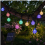 Multicolor Solar LED String Lights, 100 LEDs, 8 Modes, Waterproof for Garden and Christmas 5