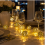 Moroccan Silver Ball LED String Lights, Warm White, USB Powered, Remote Control, 30 LEDs, 8 Modes 4