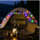 Solar LED Globe String Lights, Multicolor, 100 Lights, 8 Modes, Waterproof for Outdoor Camping 4