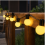 LED Globe String Lights, Warm White, USB Powered, Waterproof Outdoor Decorative Lights, 20 Lights, Black Cable 4
