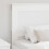 VidaXL vidaXL Headboard with Headboard White 75 cm Engineered Wood 5